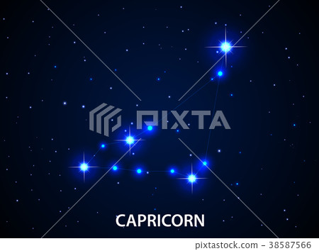 Set of Symbol Zodiac Capricorn Set of Symbol Zodiac Capricorn 38587566