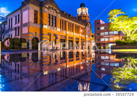 «Fukuoka Prefecture» Mojiko retro district · night view 38587729