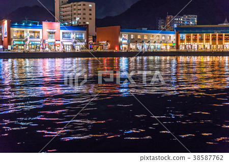 «Fukuoka Prefecture» Mojiko retro district · night view 38587762