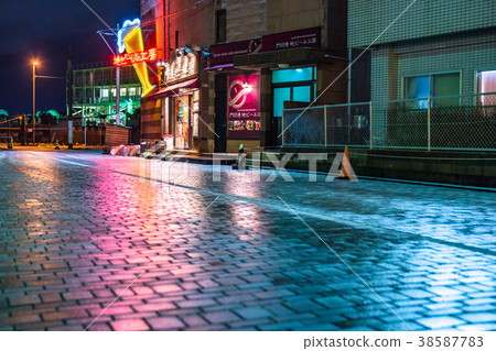 «Fukuoka Prefecture» Mojiko retro district · night view «Fukuoka Prefecture» Mojiko retro district · night view 38587783