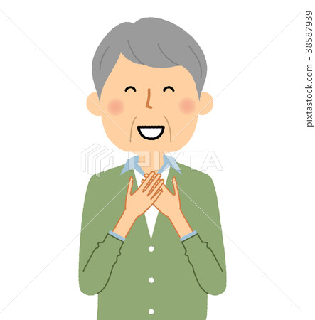 高級男爺爺高興 高級男爺爺高興 38587939