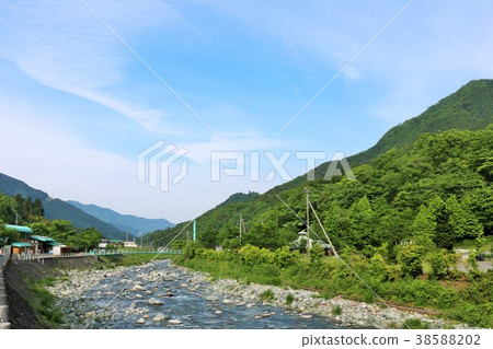 Doshigawa in Doshimura, Yamanashi Prefecture 38588202