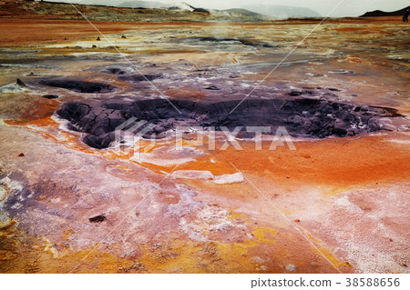 Geothermal zone in Iceland Geothermal zone in Iceland 38588656