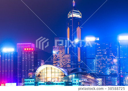 “香港”港島夜景 38588725