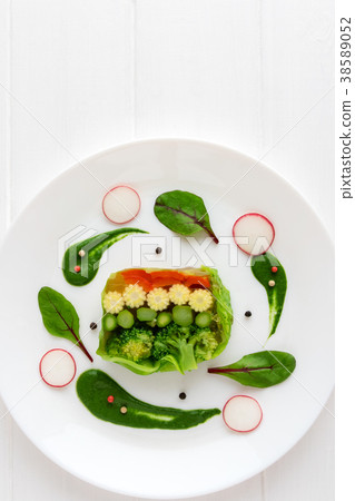 Terrine of vegetables Terrine of vegetables 38589052