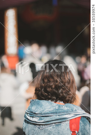 visiting shrine or temple, tourist, temple 38589974