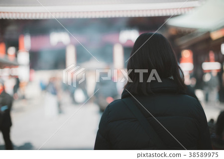 visiting shrine or temple, tourist, temple 38589975