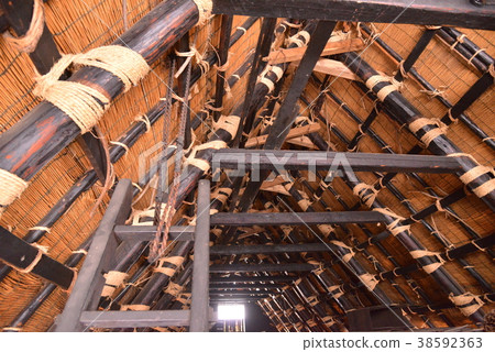 Making the palm of Shirakawago, Gifu Prefecture Making the palm of Shirakawago, Gifu Prefecture 38592363
