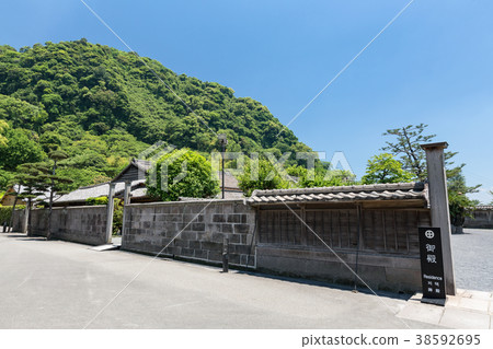 Senshuen Kashiwa Gion-A scenic spot with a view of the gardens in Sabae Bay and Sakurajima- 38592695