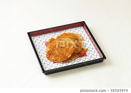Japanese sweets senbei okaki 38593974