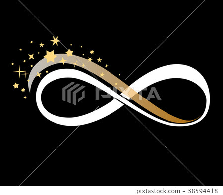 Limitless symbol icon. Vector graphic pattern Limitless symbol icon. Vector graphic pattern 38594418