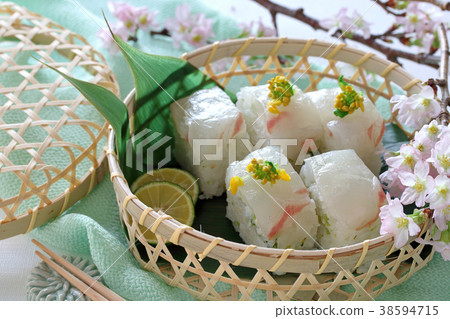 Sushi made with mackerel Sushi made with mackerel 38594715