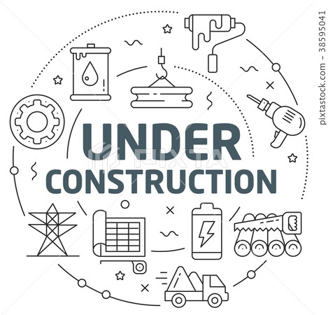 Lines illustration industry Lines illustration industry 38595041
