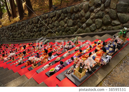 “靜岡縣”杉山神社Hinadan裝飾 38595531