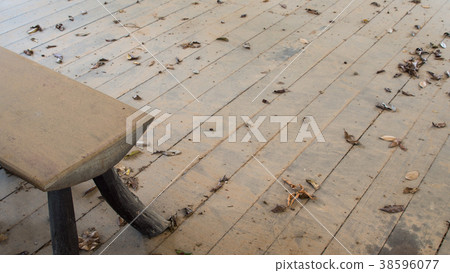 An Abandoned House with a Chair 38596077