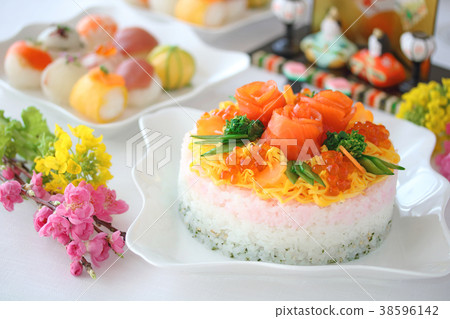 Hinamatsuri蛋糕壽司 Hinamatsuri蛋糕壽司 38596142