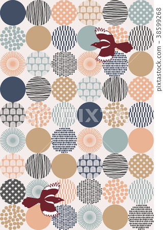 Seamless Nordic pattern Seamless Nordic pattern 38599268