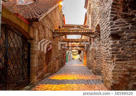 Tallinn. Lane of St. Catharine. 38599520