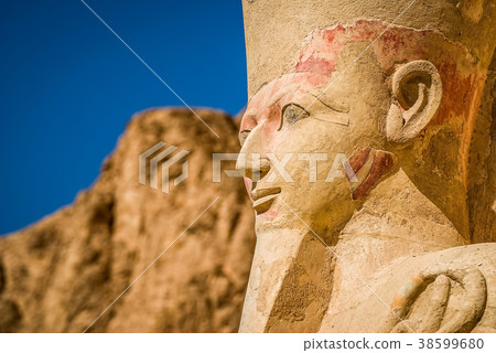 pharaoh sculptures of Hatshepsut Temple pharaoh sculptures of Hatshepsut Temple 38599680