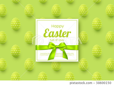 Easter holiday greeting card. Easter holiday greeting card. 38600150
