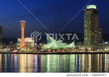 神戶 夜景 港口瞭望塔 首頁 照片 日本風景 兵庫 神戶 神戶 夜景 港口