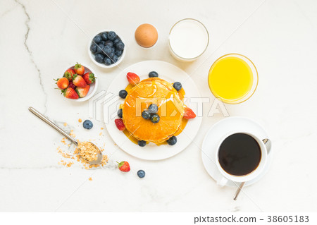 Healthy Breakfast set 38605183