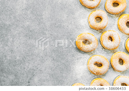Sweet dessert with many donut Sweet dessert with many donut 38606433