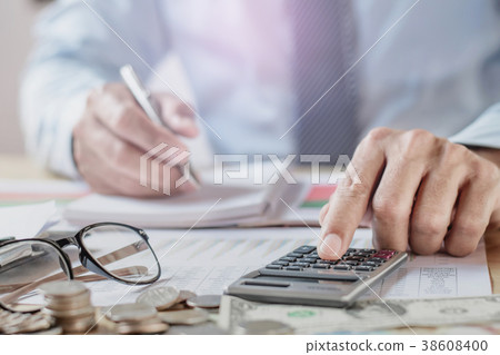 accountant working in office. business finance accountant working in office. business finance 38608400