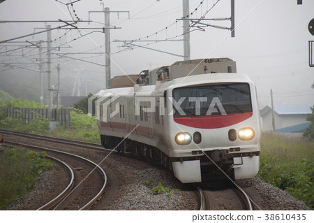 Kaya E193 Easti-D inspection car at Kamaya Station (logo erased) 38610435