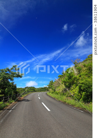 奄美大島“路和藍天” 奄美大島“路和藍天” 38611904