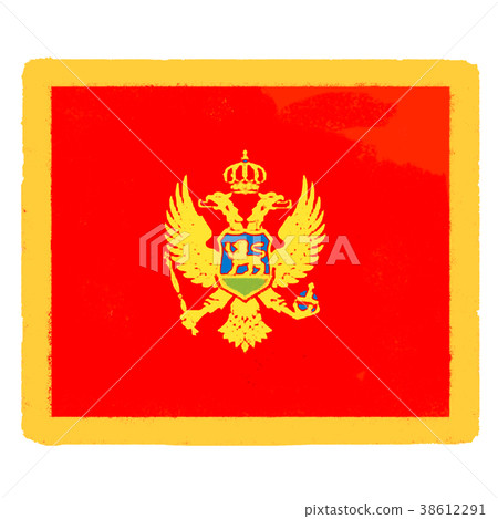 National flag hand drawn montenegro National flag hand drawn montenegro 38612291