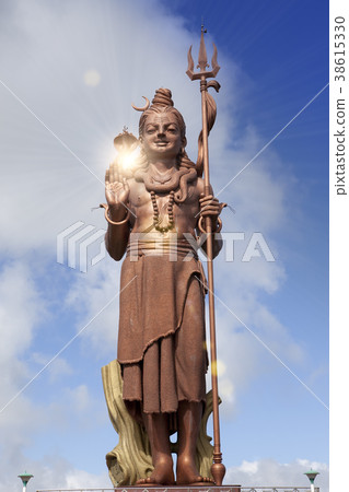 Mauritius. Shiva statue Mauritius. Shiva statue 38615330