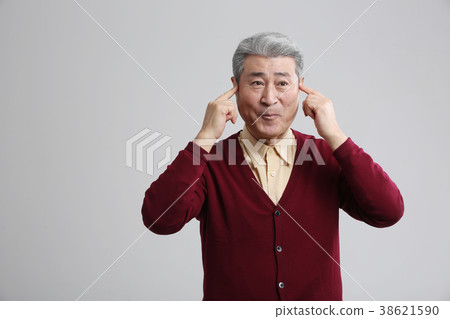 亞洲人的表情,資深,中年,老人,特寫鏡頭,笑,微笑,幸福,健康 亞洲人的表情,資深,中年,老人,特寫鏡頭,笑,微笑,幸福,健康 38621590