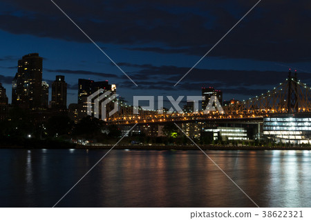 Queensboro bridge from Long Island City Queensboro bridge from Long Island City 38622321