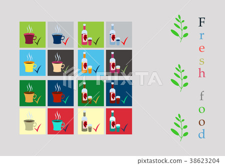Isolated Vector Style Illustration Logo Set Badge 38623204