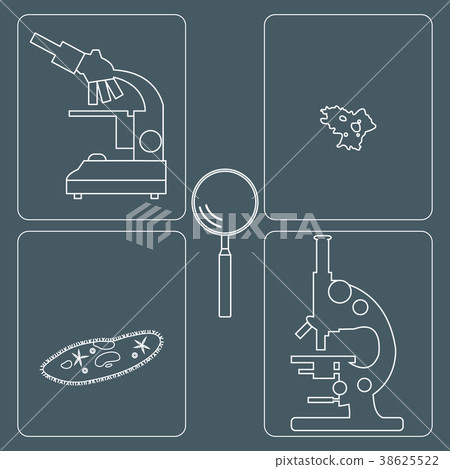 microscopes, magnifiers, amoeba, ciliate-slipper microscopes, magnifiers, amoeba, ciliate-slipper 38625522