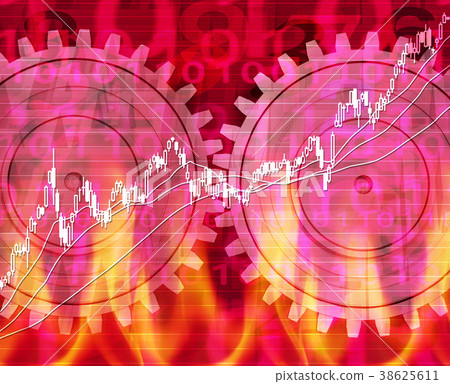 Rising stock price on and off Rising stock price on and off 38625611