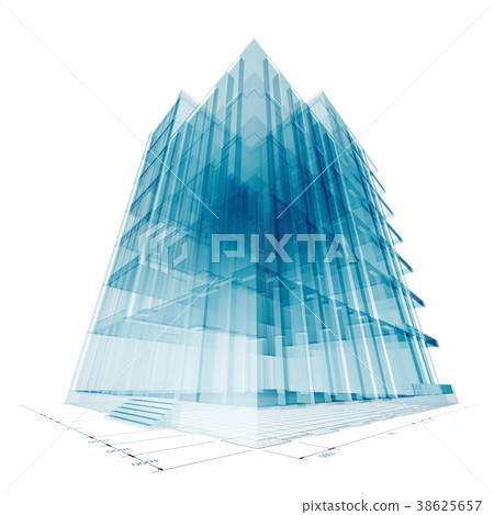 Building project construction 3d rendering 38625657