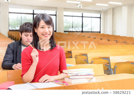 Female university students who take lectures Resolution Smile Diagonal Female university students who take lectures Resolution Smile Diagonal 38629221