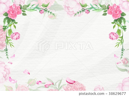 Shabby Chic Spring Card Template Shabby Chic Spring Card Template 38629677
