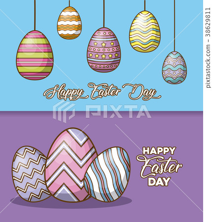 Happy easter day design Happy easter day design 38629811