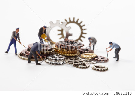 Gears and miniature dolls Gears and miniature dolls 38631116
