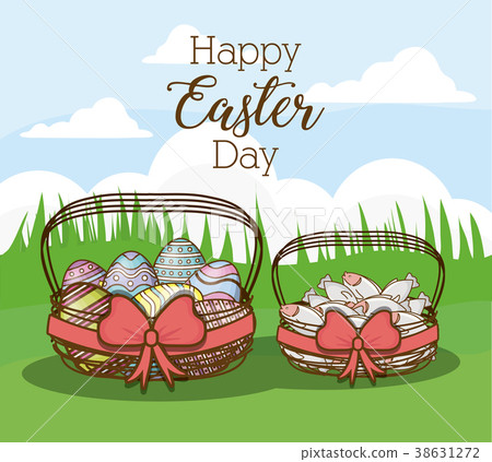 Happy easter day design 38631272