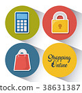 Shopping online design 38631387