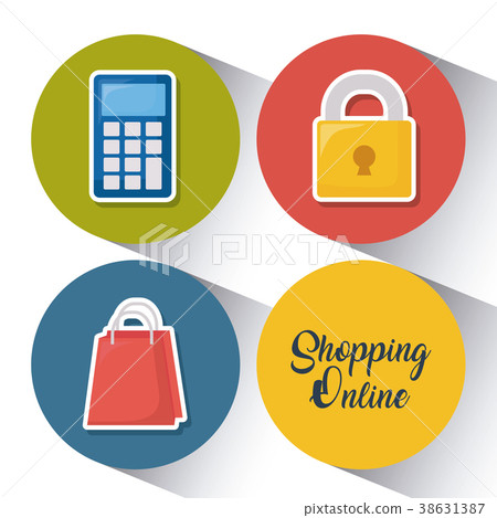 Shopping online design Shopping online design 38631387