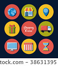 Shopping online design 38631395