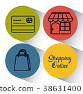 Shopping online design 38631400