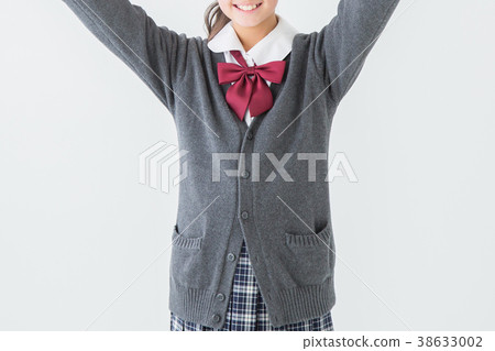 Girl in a uniform to be banzai 38633002