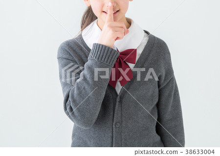 Girl in uniform posing secretly Girl in uniform posing secretly 38633004