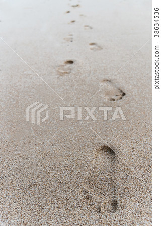 Footprint in the Sand Footprint in the Sand 38634536